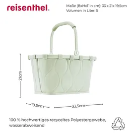Reisenthel carrybag XS puffer iced matcha