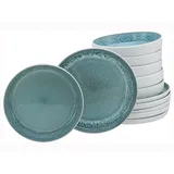 OTTO home Nydala Tafelservice 12-tlg. blau/eisblau