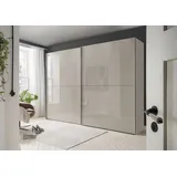 Wiemann Schwebetürenschrank »Orion«, Glasfront Kieselgrau, front Glas kieselgrau) , 75623724-0 B/H/T: 200 cm x 217 cm x 67 cm