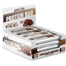 PER4M Proteinriegel Chocolate Brownie Riegel 12 x 62 g