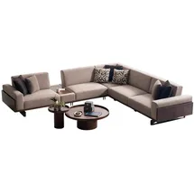JVmoebel Eckcouch L-förmig Beige