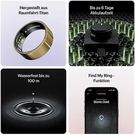 ultrahuman Ring Air Größe 6 / 53-55 mm Bionic Gold