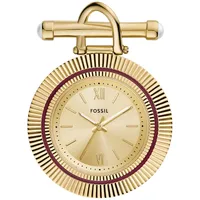Fossil »SCARLETTE«, Damenuhr, Brosche, Ansteckschmuck, ideal auch als Geschenk