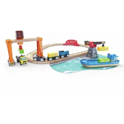 Hape Abladen und Aufladen im Hafen Set 1 St
