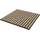 [neu.holz] Akustik-Wandpaneel Vang braun 12 St. 60 x 60 cm