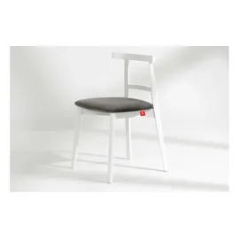 Konsimo Holzstuhl LILIO grau 2er Set