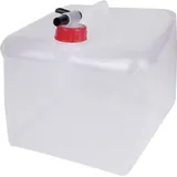 Happy People Wasserkanister 10 l faltbar transparent