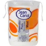 Jean-Carol Wattepads Maxi, oval, aus Baumwolle, 40 Pads