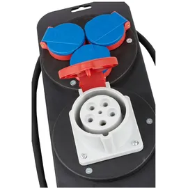 Brennenstuhl Stromstation CEE1 IP44 Stecker 400V/16A Steckdosen 1x CEE 400V/16A+3x 230V/16A