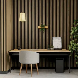 acous Akustikpaneel Comfort Eiche rustikal 6 St. 30 x 250 cm