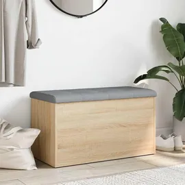 vidaXL Polsterbank Sonoma-Eiche Braun 82 x 42 x 45 cm