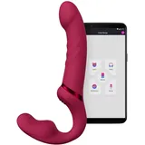 Lovense Lapis Riemenloser Strap-on Vibrator - Pink