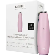 geske | SmartAppGuidedTM MicroCurrent Face-Lift Pen | 6 in 1 | Skincare Tool mit Mikrostrom | Anti Aging Device | Gesichtsstraffung | Junge Haut ohne Falten | Gerät für das Gesicht