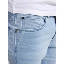 Petrol Industries Jeans-Bermudas in Hellblau - XL