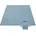 Songmics Picknickdecke hellblau 200 200