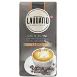 LAUDATIO Caffè Crema Kaffeebohnen Arabicabohnen kräftig 1,0 kg