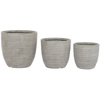 Home esprit Beige Fiberglas Magnesium 45 x 45 x
