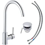 Schöner Wohnen Cantis Waschtischarmatur Chrom