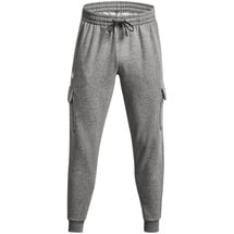 Under Armour Rival Fleece Cargohose Herren 026 castlerock light heather/white M