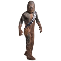 Rubie ́s Kostüm Star Wars Chewbacca Basic, Einfaches Star Wars-Kostüm mit allem drum und dran! braun XL