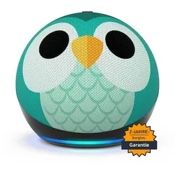 Amazon Echo Dot (5. Gen.) Kids smarter Lautsprecher mit Alexa Eulen-Design