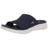 Skechers womens Slide, Navy, 9 M US - 39 EU