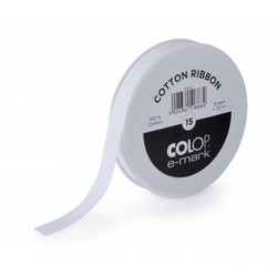 COLOP e-mark Baumwollband (15 mm x 25 m)