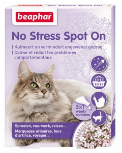 Beaphar No Stress Spot On Kat  3 pipetten