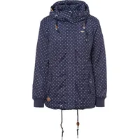 Ragwear Damen Übergangsjacke Danka dunkelblau/weiß M