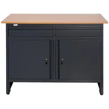 Jet-Line Werkbank SMOLENSK anthrazit 120 cm
