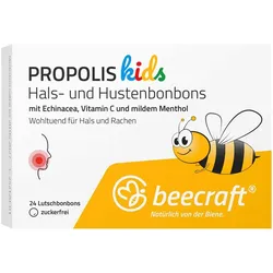 Beecraft Kids Propolis Hals- Und Hustenbonbons