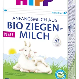 Holle Hipp Bio Ziegenmilchbasis Pre 400g (MHD 12/2026)