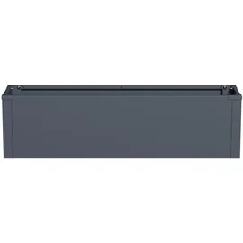 Tchibo Talus Pflanzkasten 100 x 25 x 27 cm Anthrazit