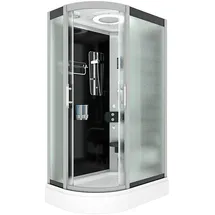 AcquaVapore Dusche Duschkabine D60-73M2L-EC 120x80 cm Mit 2k Scheiben Versiegelung