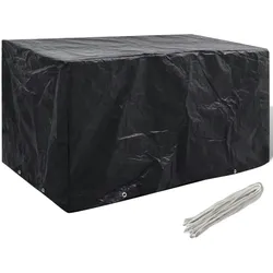 vidaXL Gartenmöbel-Abdeckung 8 Ösen 180x70x90 cm