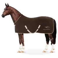 Equinate Abschwitzdecke Nevada aus Fleece mit Widerristpolster und Kreuzbegurtung