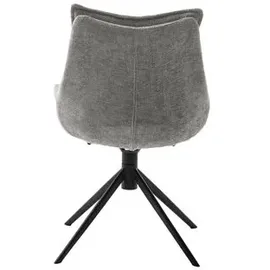 MCA Furniture MCA Stuhl Parker Stoff Grau Anthrazit