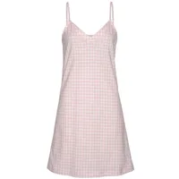 VIVANCE Negligé kariert rosa 36/38