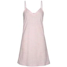 VIVANCE Negligé kariert rosa 36/38