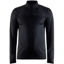 Craft Core Gain Midlayer 1/2-Zip Langarmshirt Herren 999000 black M