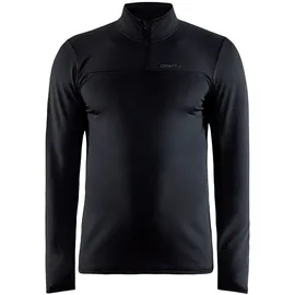 Craft Core Gain Midlayer 1/2-Zip Langarmshirt Herren 999000 black M