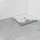 Marwell PLANO Duschelement 90x90 cm befliesbar Grau