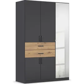 Rauch Drehtürenschrank Maika 136 x 210 x 54 cm Grau