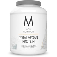 MORE NUTRITION Total Vegan Protein V3 - Geschmacksneutral - 600g