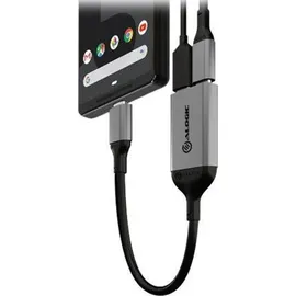 Alogic UL2CAPW-SGR Schnittstellen-Hub USB 3.2 Gen 1 (3.1 Gen 1) Type-C Grau