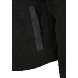 URBAN CLASSICS Sherpa Mix Jacke Black 5XL