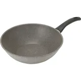 BALLARINI Ferrara Wok Granit Bratpfanne 28 cm FERG9V0.28U, Pfanne + Kochtopf, Grau