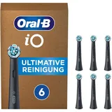 Oral-B iO Ultimative Reinigung Aufsteckbürste schwarz 6 St.