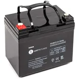 WATTSTUNDE Akku AGM12-33 12V VRLA AGM Batterie 33Ah C20