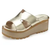 LASCANA Keilsandaletten Damen Gold 40
